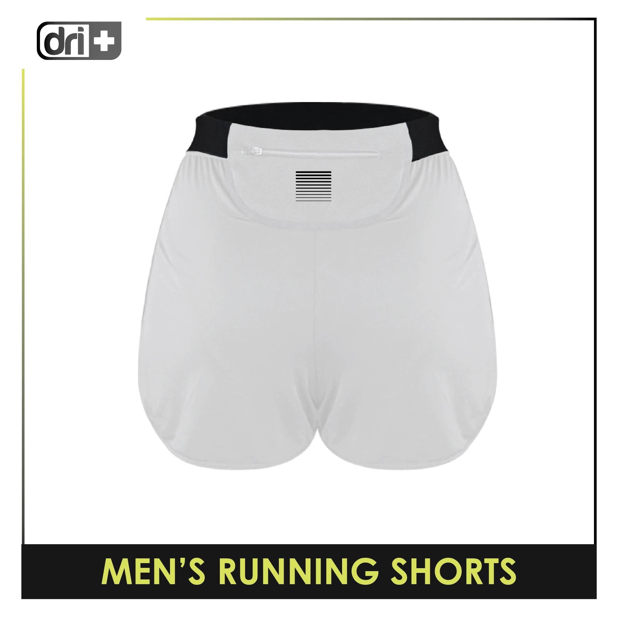 Dri Plus Run Mens Microcool Running Short 1 piece DUMBX511