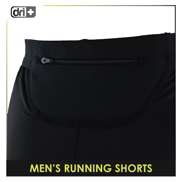 Dri Plus Run Mens Microcool Running Short 1 piece DUMBX511