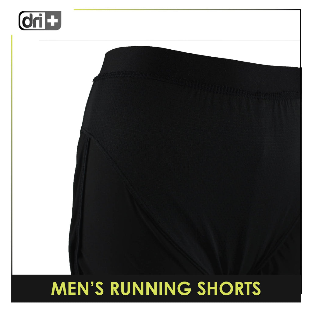Dri Dri Plus Run Mens Microcool Running Short 1 piece DUMBX511 โ burlingtonph