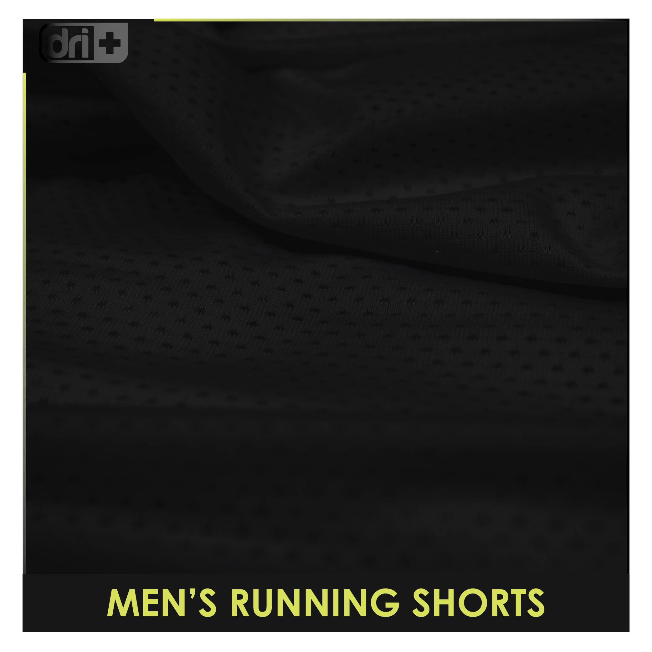 Dri Plus Run Mens Microcool Running Short 1 piece DUMBX511