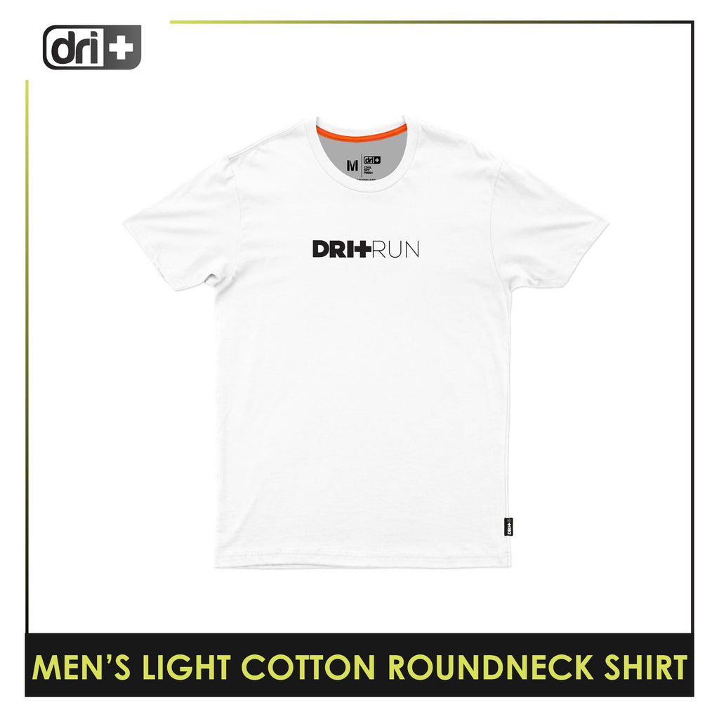 Dri Dri Plus Run Anti-Odor Sweat Wicking Light Cotton Roundneck Shirt 1 pc ...
