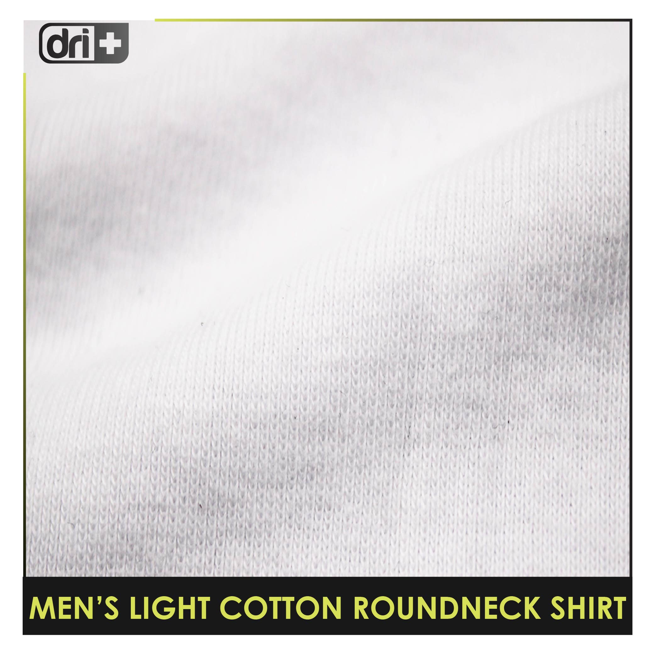Dri Plus Run Anti-Odor Sweat Wicking Light Cotton Roundneck Shirt 1 pc DUMSRC5212