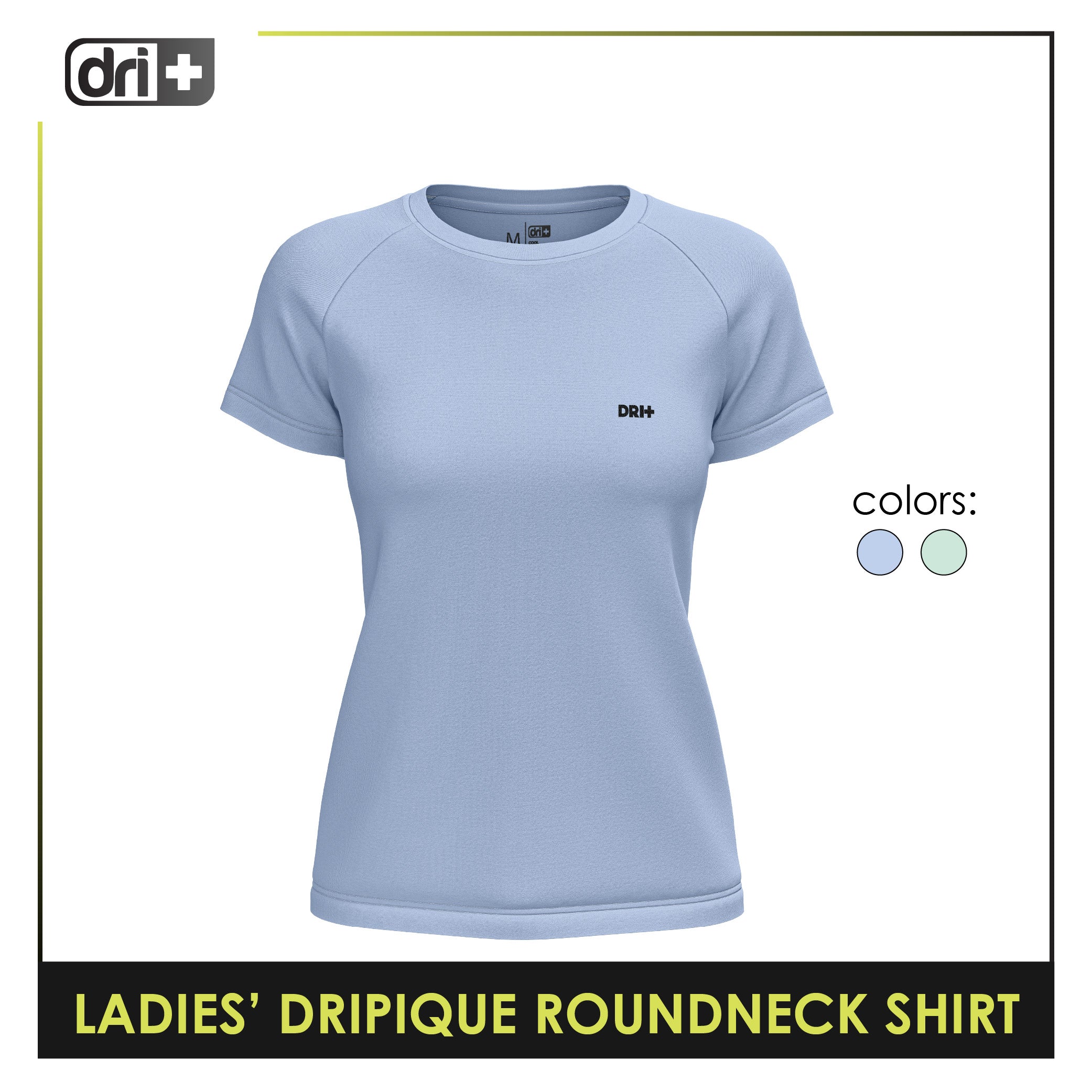 Dri Plus Ladies' DRIPIQUE Collection Shirt 1pc DULSRN531