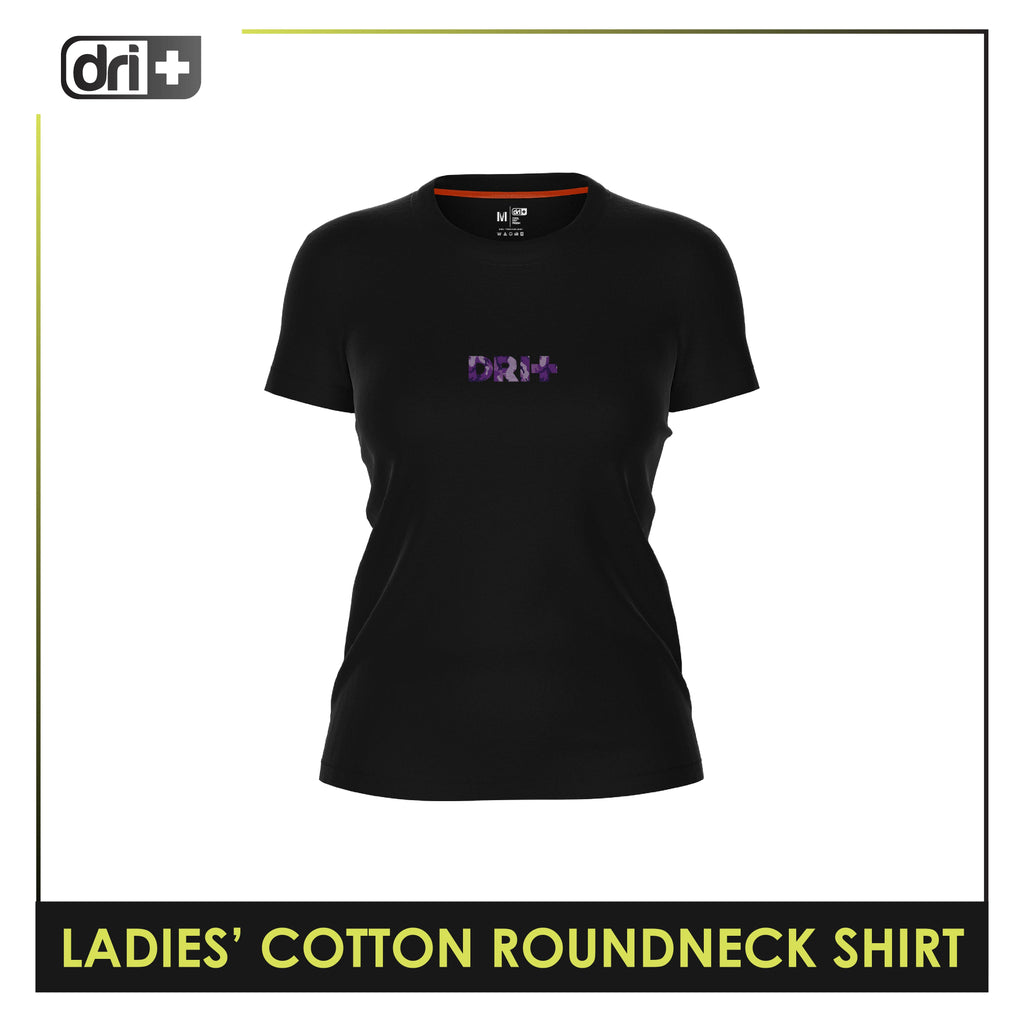 Dri Plus Ladies’ Anti-Odor Sweat Wicking Cotton+ Shirt 1 pc DULSR3402