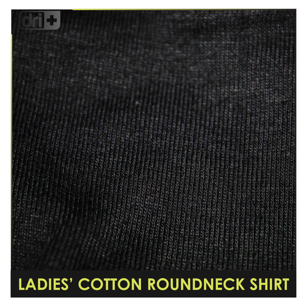 Dri Plus Ladies’ Anti-Odor Sweat Wicking Cotton+ Shirt 1 pc DULSR3402