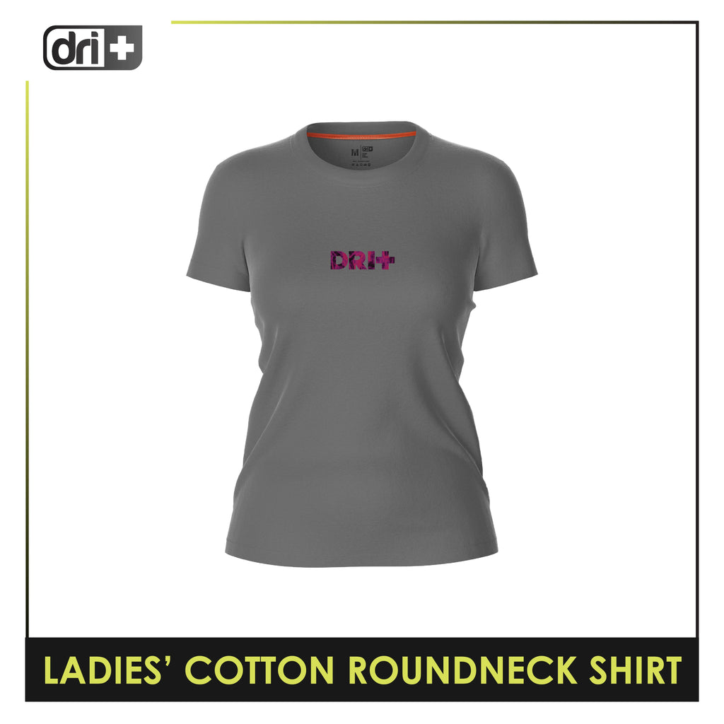 Dri Plus Ladies’ Anti-Odor Sweat Wicking Cotton+ Shirt 1 pc DULSR3403