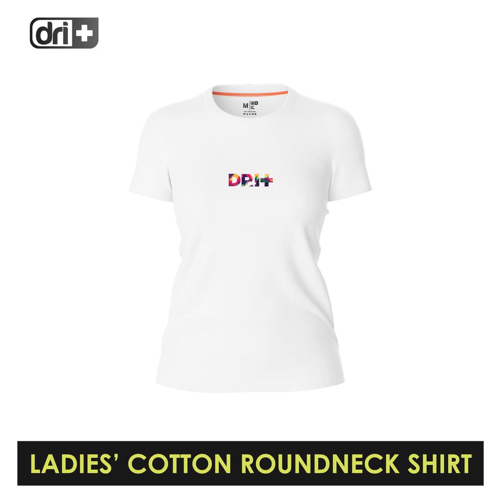 Dri Plus Ladies’ Anti-Odor Sweat Wicking Cotton+ Shirt 1 pc DULSR3403