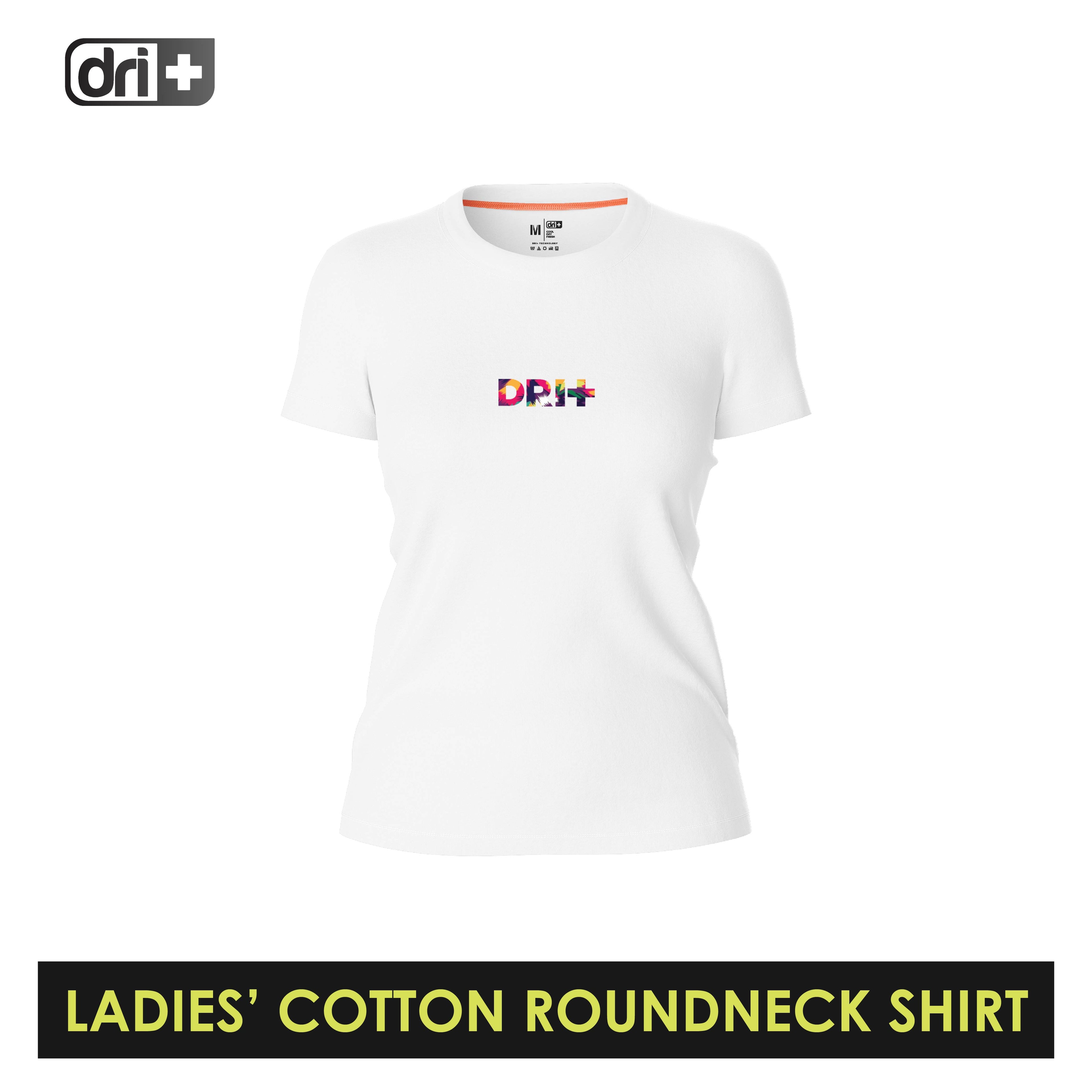 Dri Plus Ladies’ Anti-Odor Sweat Wicking Cotton+ Shirt 1 pc DULSR3403