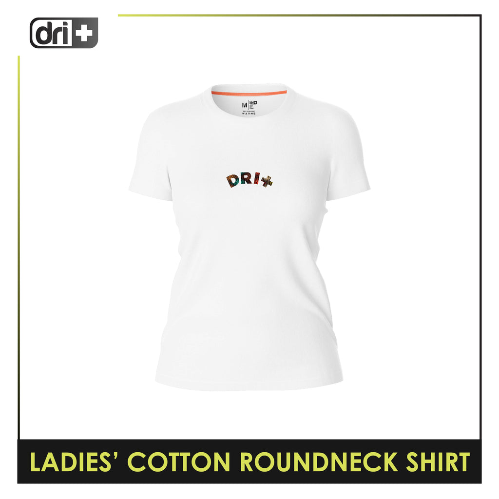 Dri Plus Ladies’ Anti-Odor Sweat Wicking Cotton+ Shirt 1 pc DULSR3403
