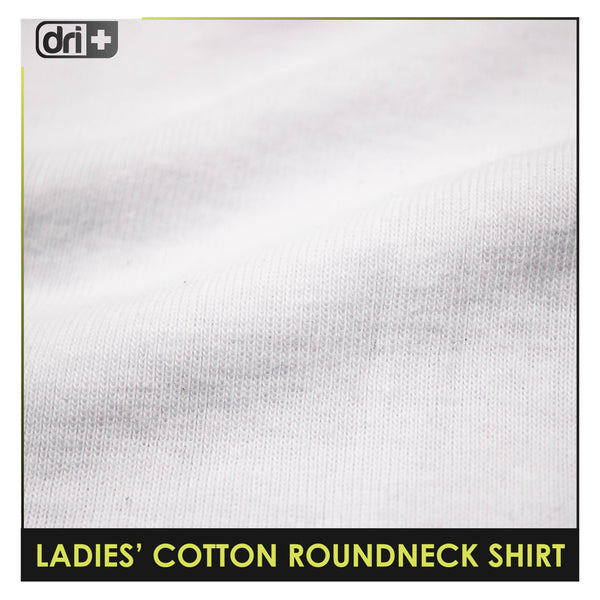 Dri Plus Ladies’ Anti-Odor Sweat Wicking Cotton+ Shirt 1 pc DULSR3403