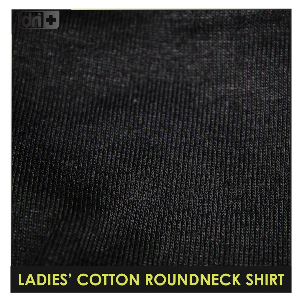 Dri Plus Ladies’ Anti-Odor Sweat Wicking Cotton+ Shirt 1 pc DULSR3403