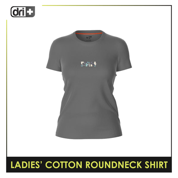 Dri Plus Ladies’ Anti-Odor Sweat Wicking Cotton+ Shirt 1 pc DULSR3404