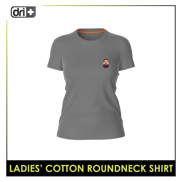 Dri Plus x Mr Nobodydudy Ladies’ Anti-Odor Sweat Wicking Cotton+ Shirt 1 pc DULSR3405