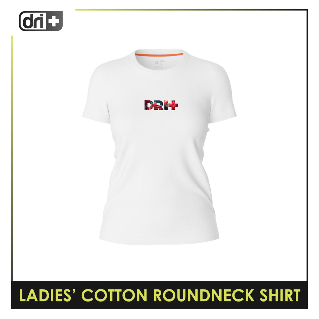 Dri Plus Ladies' Dragon Anti-Odor Sweat Wicking Cotton+ Shirt 1 pc DULSR4101