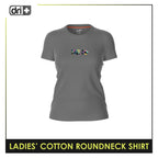 Dri Plus Ladies' Dragon Anti-Odor Sweat Wicking Cotton+ Shirt 1 pc DULSR4101