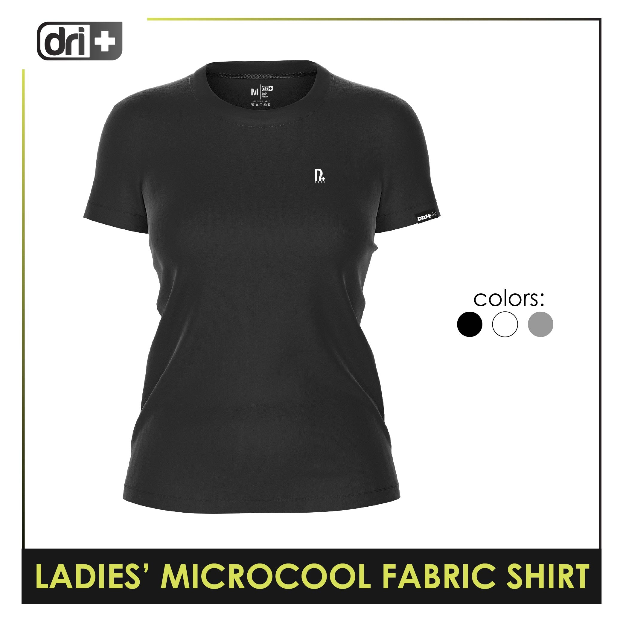Dri Plus Ladies’ Micro Cool Fabric Shirt 1 pc DULSR4402