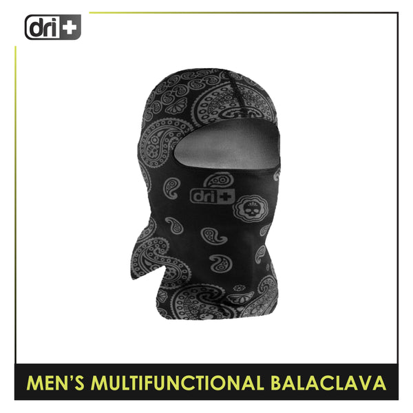 Dri Plus Men's Paisley Washable Moisture Wicking Balaclava 1 piece DUMB4404