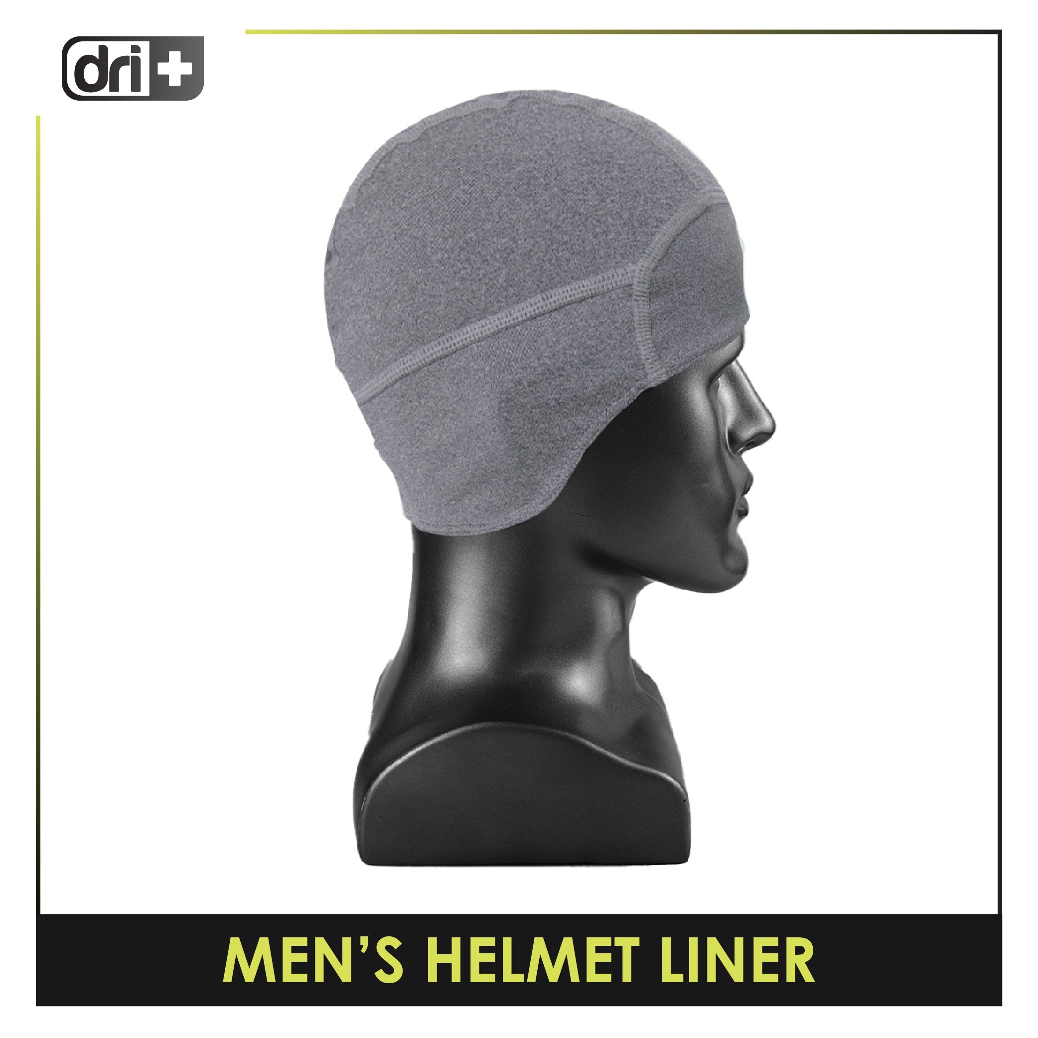 Dri-Plus Men's Washable Moisture Wicking Helmet Liner Cap 1 piece DUMHL533