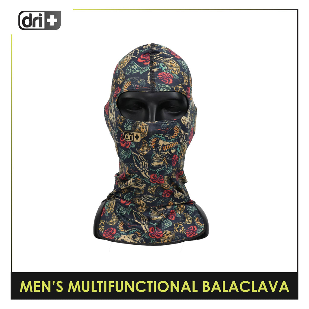 Dri Plus Men’s Vudu Multifunctional Moisture Wicking Balaclava 1 piece DUMB539