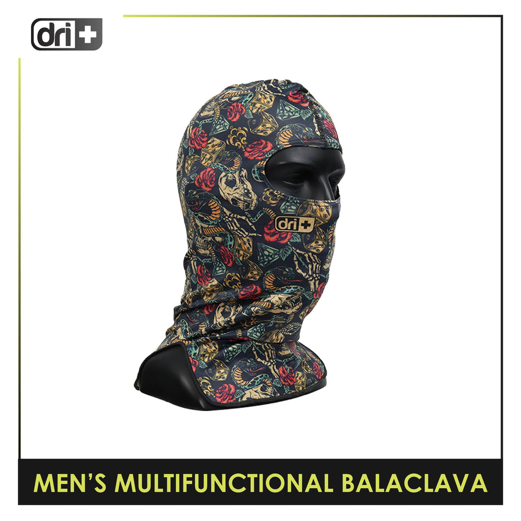 Dri Plus Men’s Vudu Multifunctional Moisture Wicking Balaclava 1 piece DUMB539
