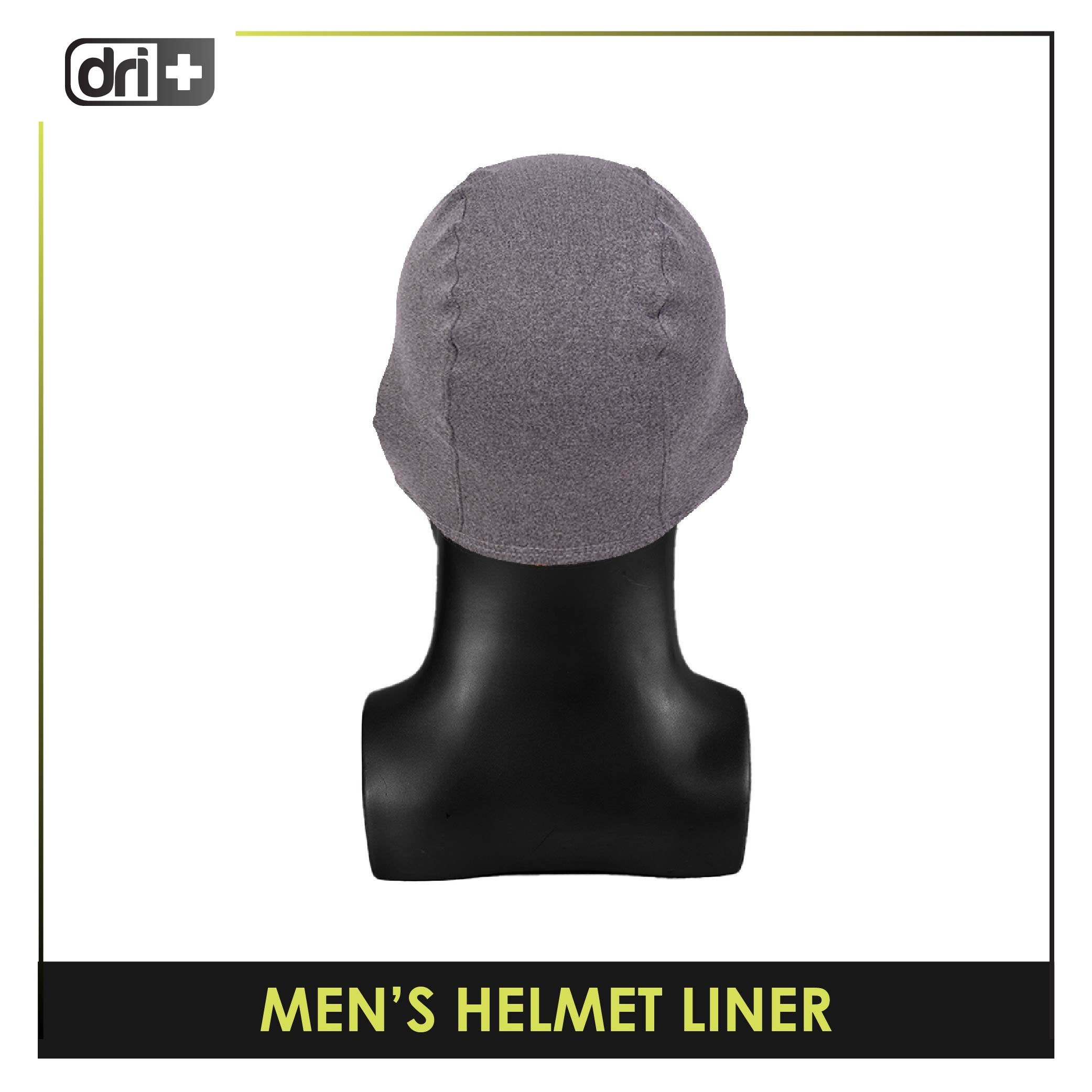 Dri-Plus Men's Washable Moisture Wicking Helmet Liner Cap 1 piece DUMHL611
