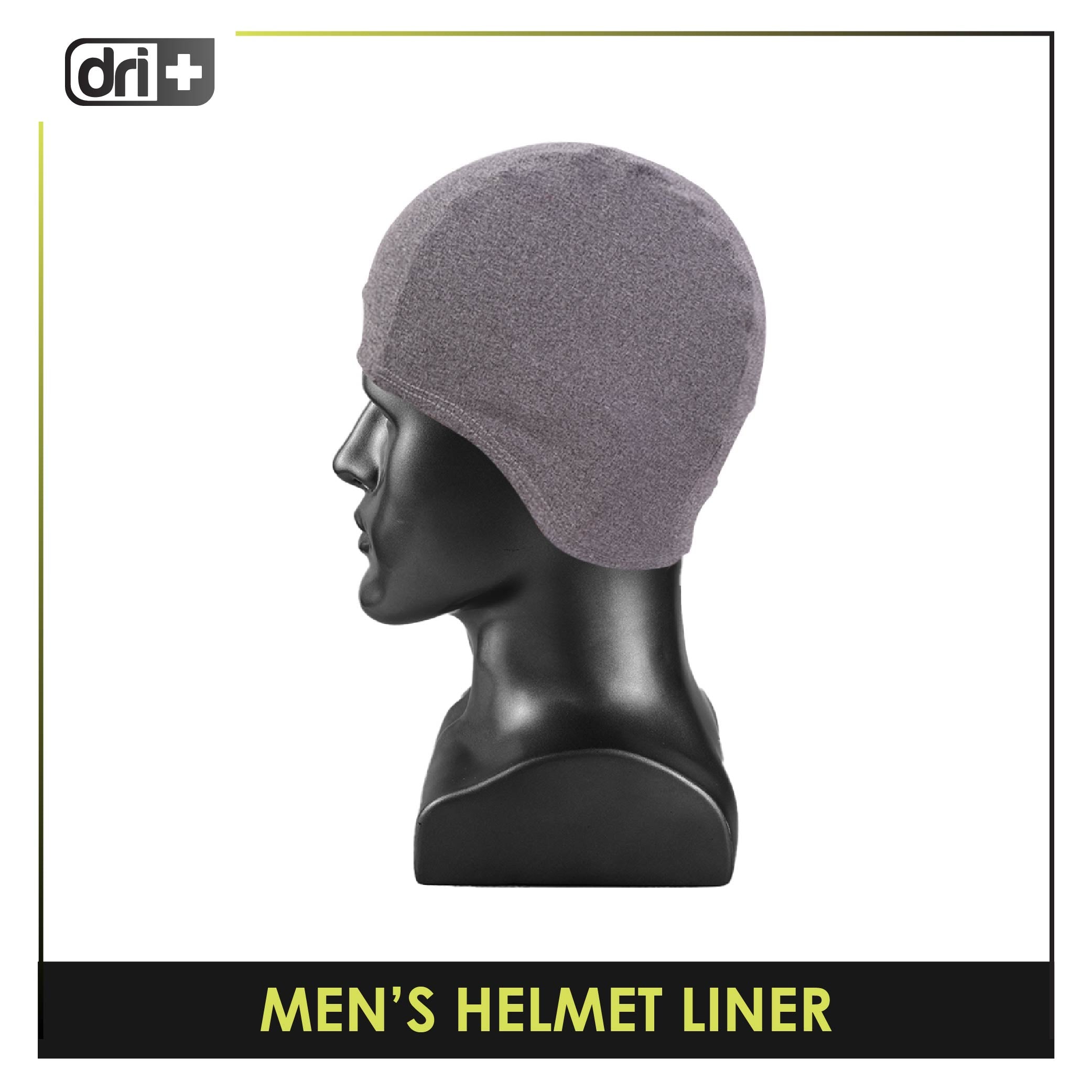 Dri-Plus Men's Washable Moisture Wicking Helmet Liner Cap 1 piece DUMHL611
