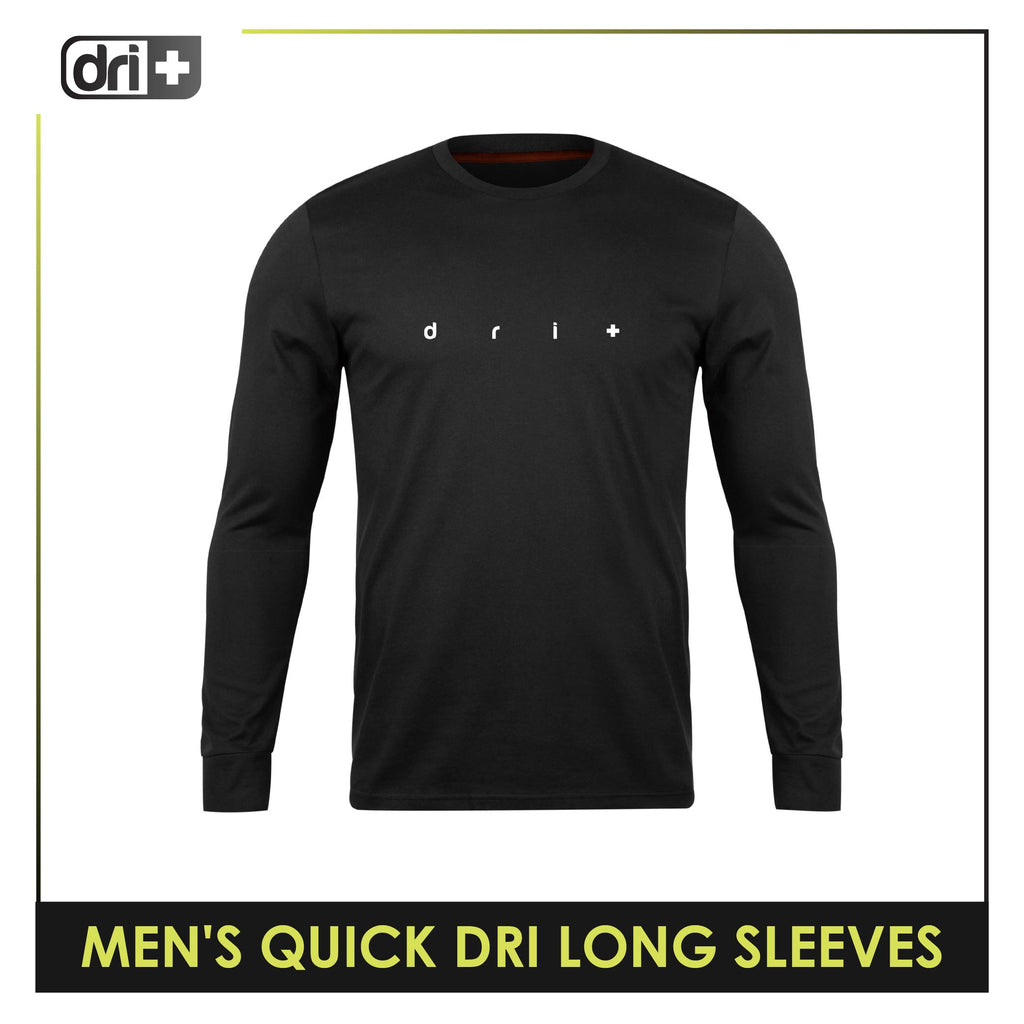 Dri Plus Men's Quick Dri Long Sleeve 1 piece DUMSJ4401