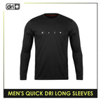 Dri Plus Men's Quick Dri Long Sleeve 1 piece DUMSJ4401