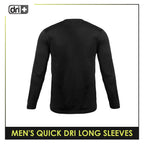 Dri Plus Men's Quick Dri Long Sleeve 1 piece DUMSJ4401