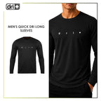 Dri Plus Men's Quick Dri Long Sleeve 1 piece DUMSJ4401
