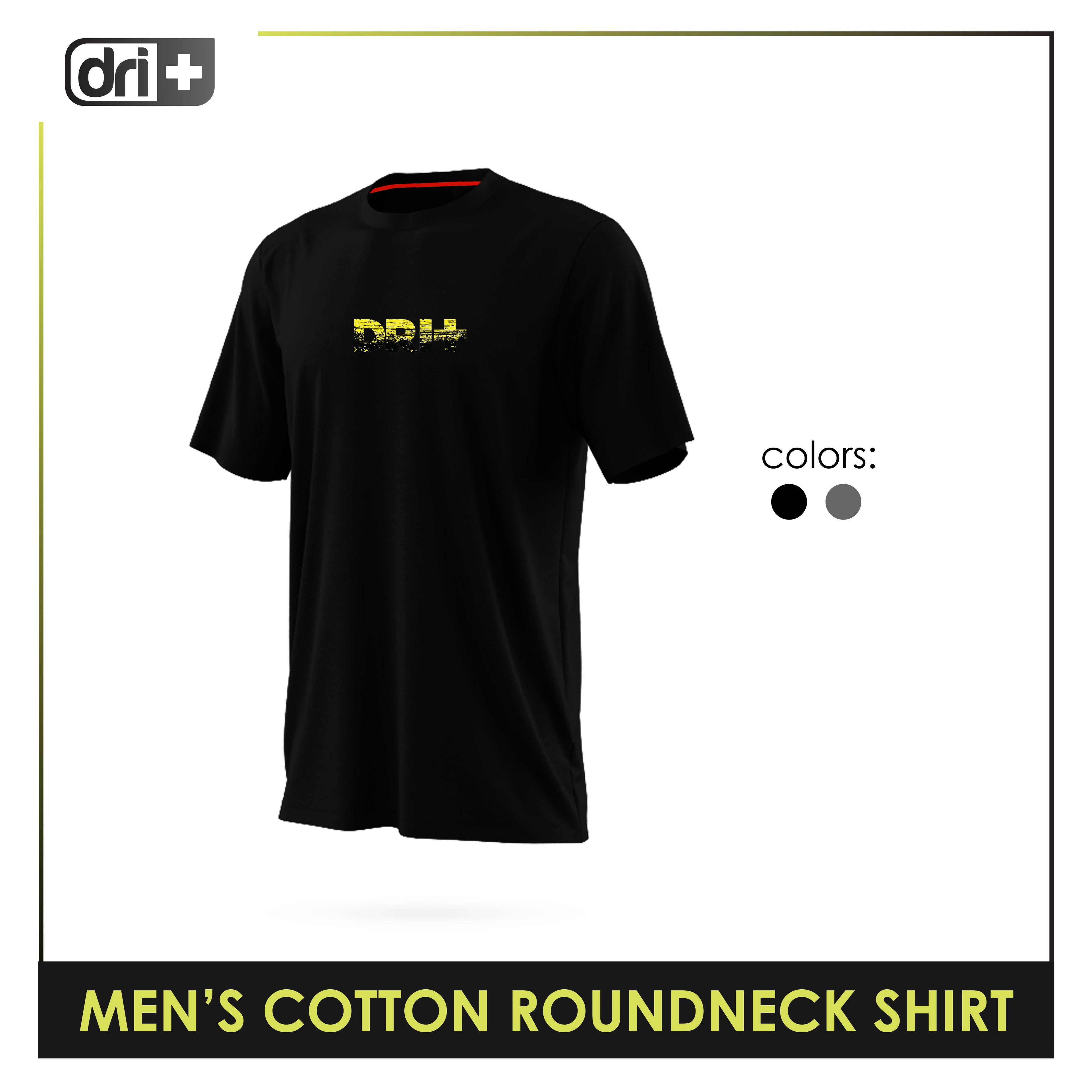 Dri Plus Men's Anti-Odor Sweat Wicking Cotton+ Shirt 1 pc DUMSR3403