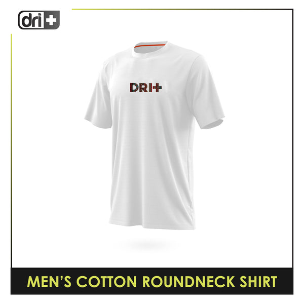 Dri Plus Men's Anti-Odor Sweat Wicking Cotton+ Shirt 1 pc DUMSR3404