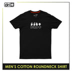 Dri Plus Men's Hand Sign Anti-Odor Sweat Wicking Cotton+ Shirt 1 pc DUMSR3413