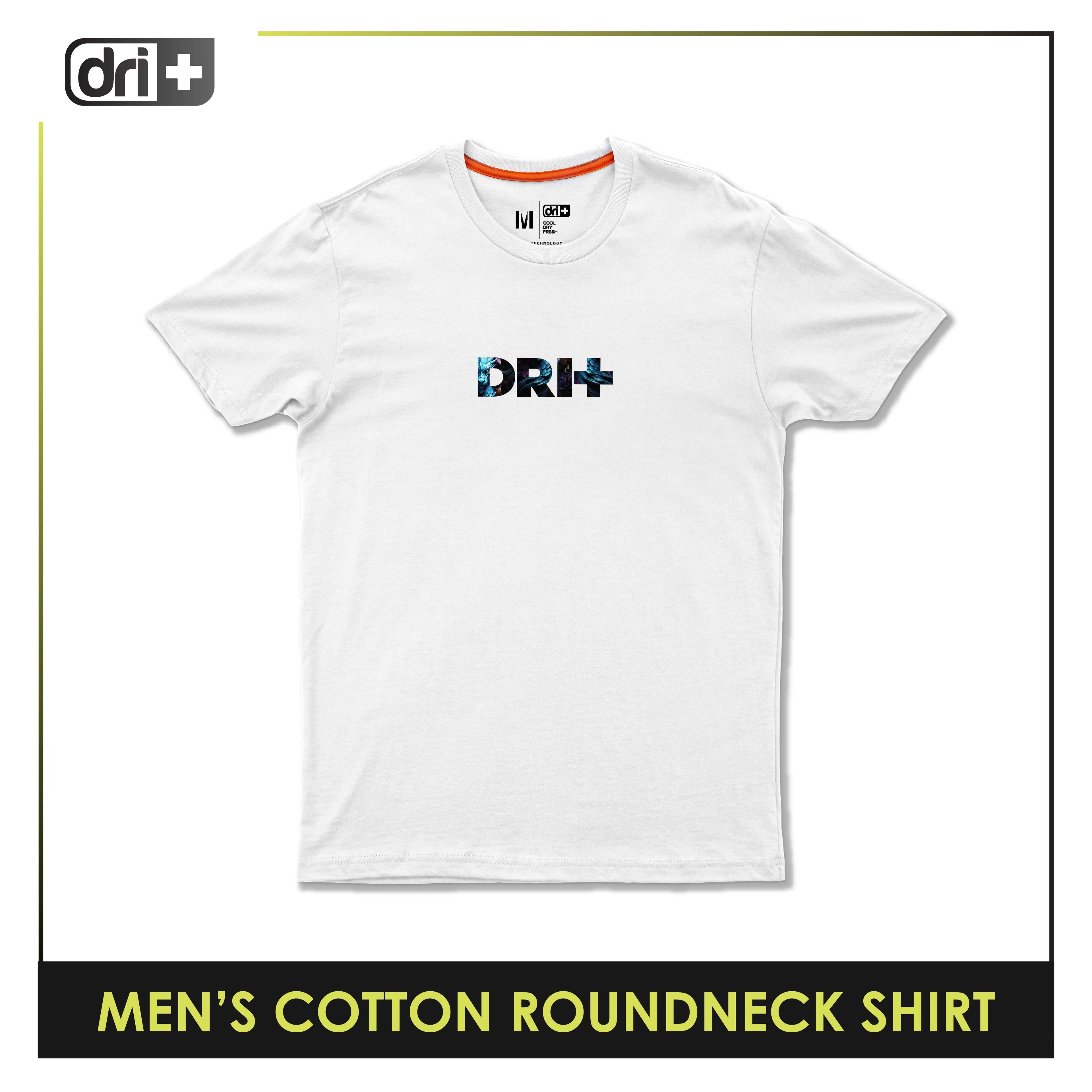 Dri Plus Men's Dragon Anti-Odor Sweat Wicking Cotton+ Shirt 1 pc DUMSR4102