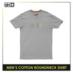 Dri Plus Men's Anti-Odor Sweat Wicking Cotton Shirt 1 piece DUMSR4402