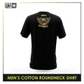 Dri Plus Men's Anti-Odor Sweat Wicking Cotton Roundneck Shirt 1 piece DUMSRC4416