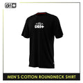 Dri Plus Men's Anti-Odor Sweat Wicking Cotton Roundneck Shirt 1 piece DUMSRC519
