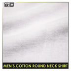 Dri Plus Men’s Doripurasu Anti-Odor Sweat Wicking Light Cotton Roundneck Shirt 1 piece DUMSRC5211
