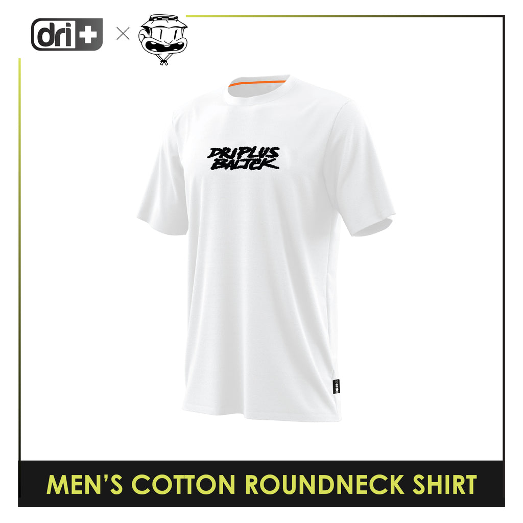 Dri Plus Men’s Baltek Collection Anti-Odor Sweat Wicking Cotton Roundneck Shirt 1 pc DUMSRC5215