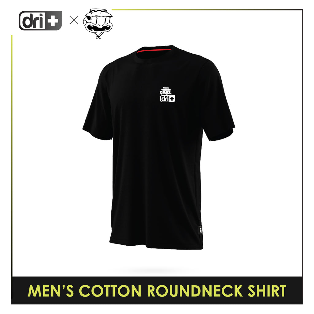 Dri Plus Men’s Baltek Collection Anti-Odor Sweat Wicking Cotton Roundneck Shirt 1 pc DUMSRC5216