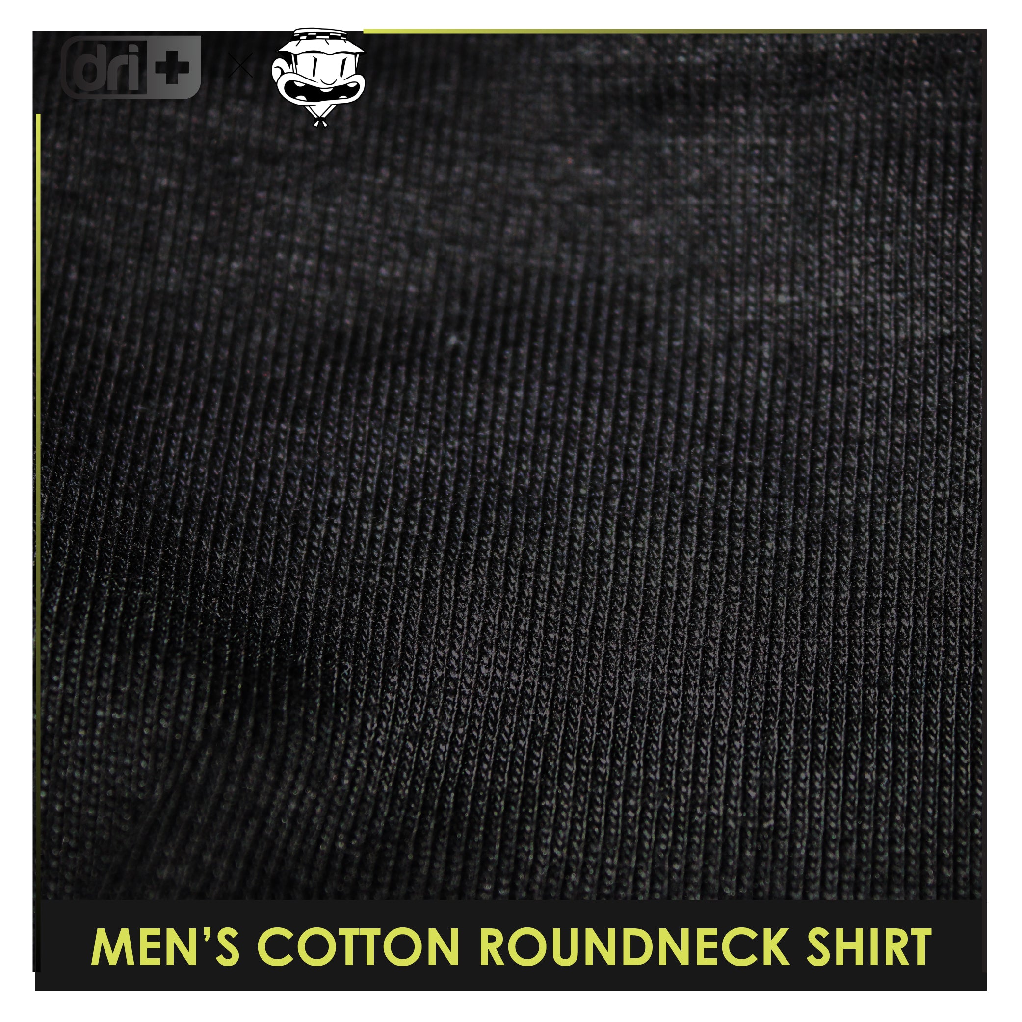Dri Plus Men’s Baltek Collection Anti-Odor Sweat Wicking Cotton Roundneck Shirt 1 pc DUMSRC5216