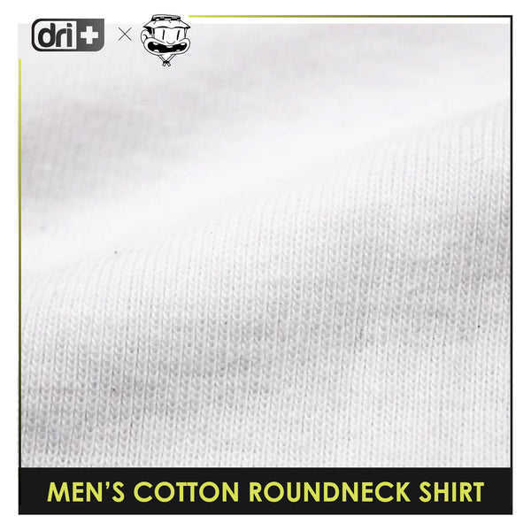 Dri Plus Men’s Baltek Collection Anti-Odor Sweat Wicking Cotton Roundneck Shirt 1 pc DUMSRC5216