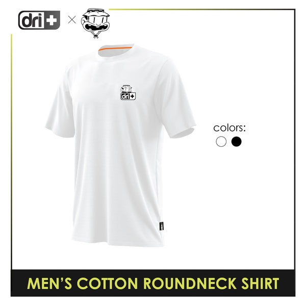 Dri Plus Men’s Baltek Collection Anti-Odor Sweat Wicking Cotton Roundneck Shirt 1 pc DUMSRC5218