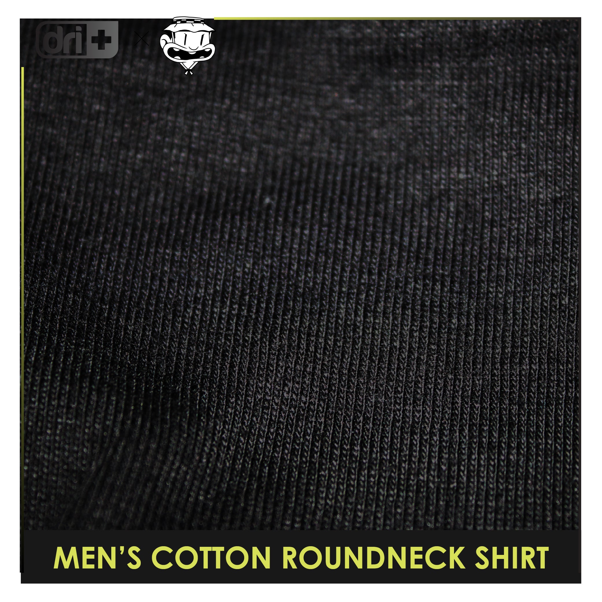 Dri Plus Men’s Baltek Collection Anti-Odor Sweat Wicking Cotton Roundneck Shirt 1 pc DUMSRC5218
