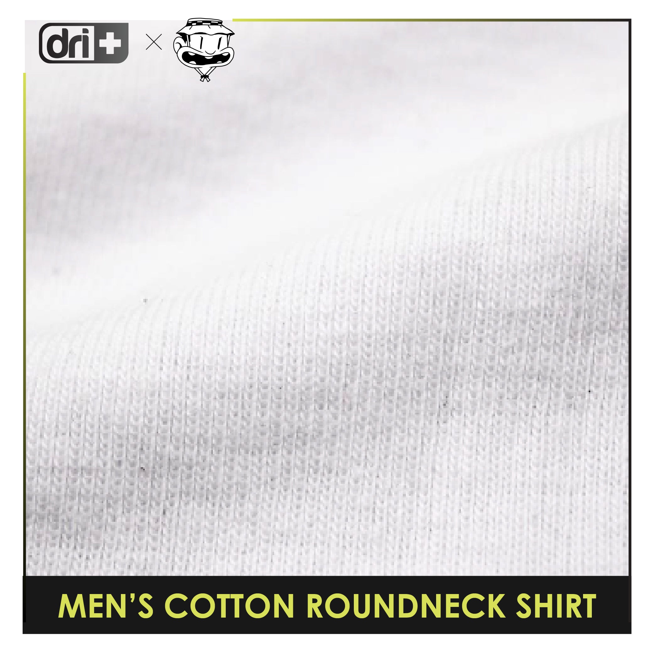 Dri Plus Men’s Baltek Collection Anti-Odor Sweat Wicking Cotton Roundneck Shirt 1 pc DUMSRC5218