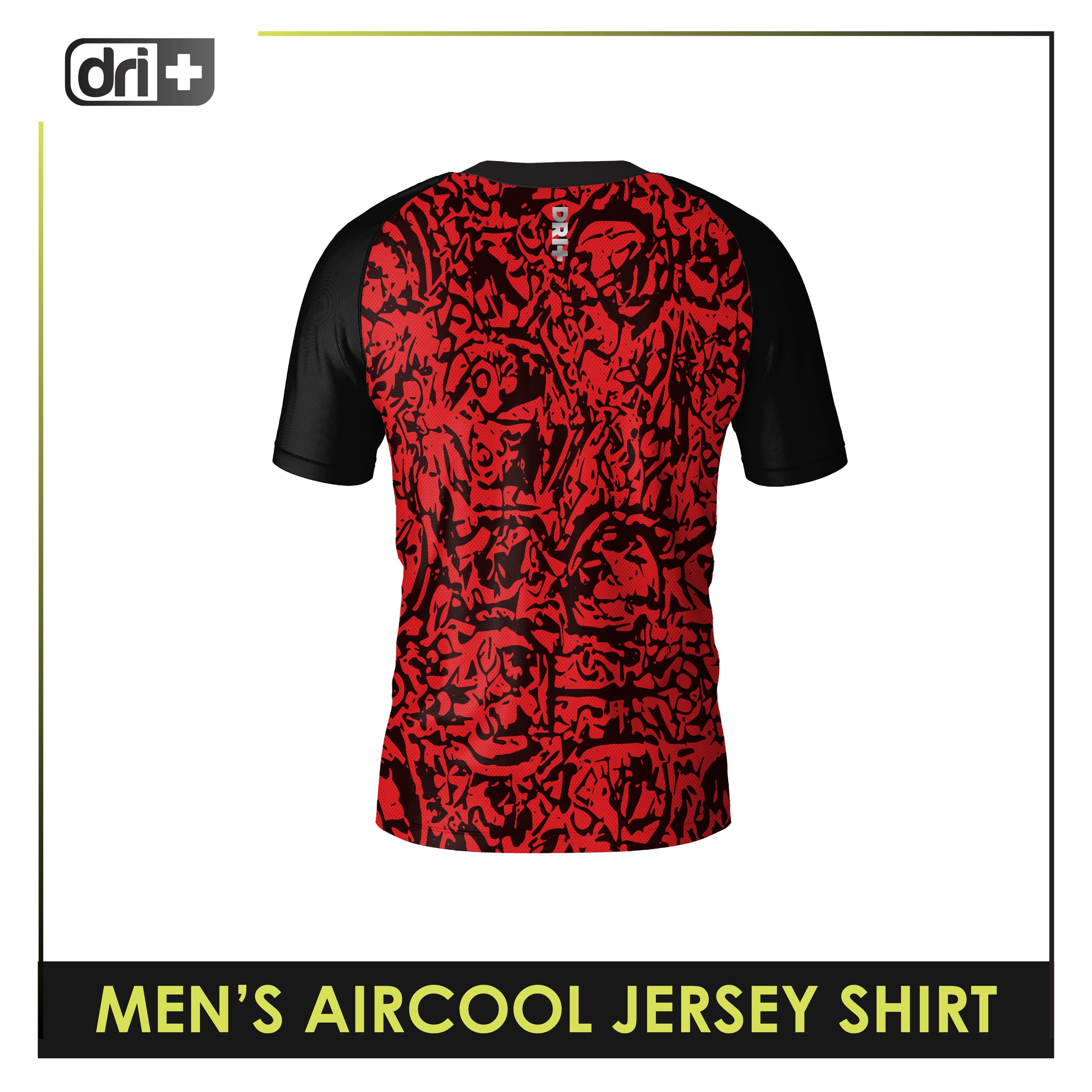 Dri Plus Men's Cipher Collection Aircool Jersey Shirt 1pc DUMSRD4401