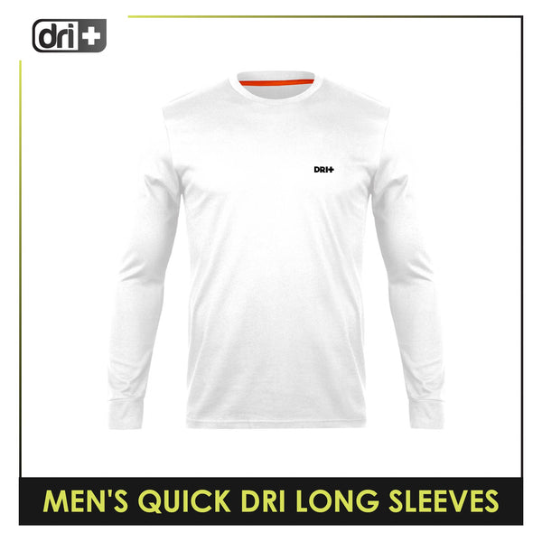 Dri Plus Men's Quick Dri Long Sleeve 1 piece DUMSRL4401