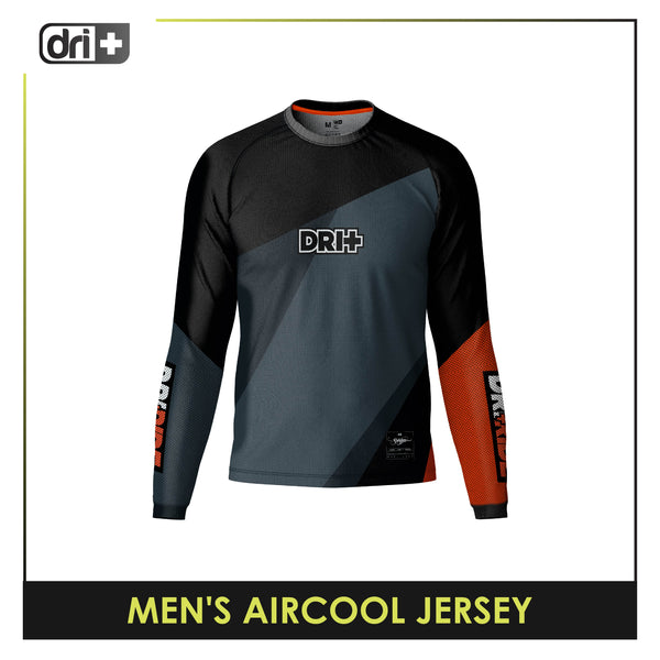Dri Plus Men's Odor Free Motorcycle Jersey Long Sleeve DUMSSJR3409