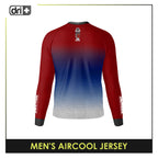 Dri Plus Men's Vivid Odor Free Motorcycle Jersey Long Sleeve DUMSSJR4101