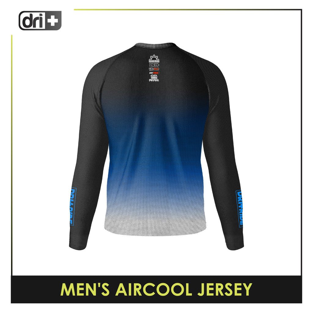 Dri Plus Men's Vivid Odor Free Motorcycle Jersey Long Sleeve DUMSSJR4101